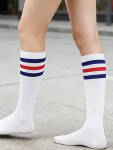 Knee-High Socks, Versatile Pressure Socks for Jk Style, School Uniform, Commuting, Daily Slimming, Fit, Everyday Womenswear