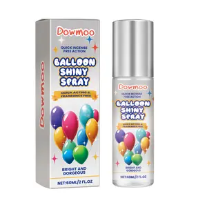 Dowmoo Latex Balloon Shine Spray Long Lasting Non Oxidizing Enhanced Glossy Texture Ambiance Spray