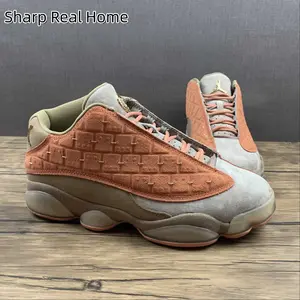 Comfort-Oriented Mid Height Sports Shoes | Breathable Grid Stamped Suede Spliced Exterior | Thickened Anti-Slip Durable Outsole | Competitive Training Casual Street Wear | Resolve Inner Foot Stuffiness & Provide Stable Ankle Support For Dynamic Moves