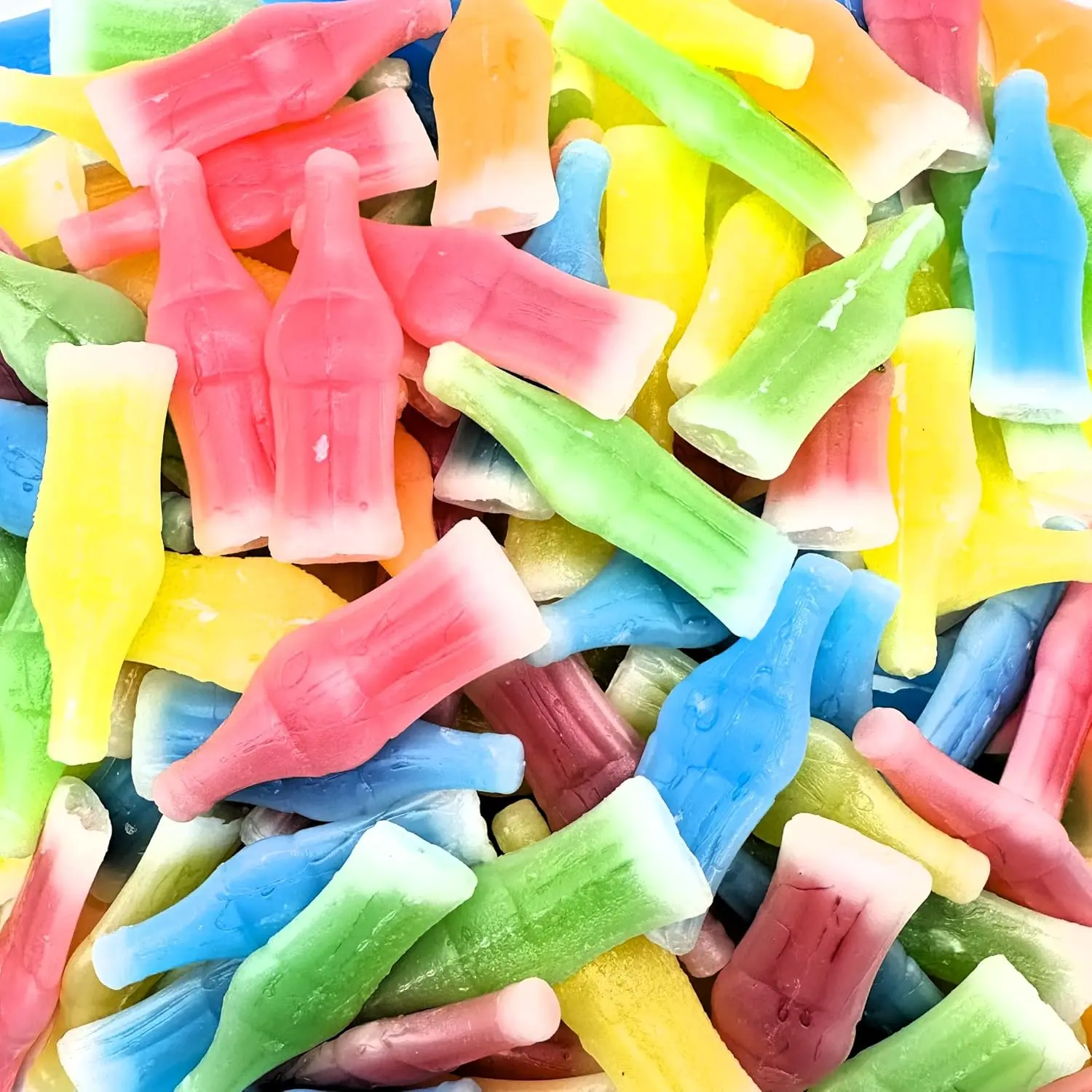 Wax Bottle Candy Drinks, 8 oz Bag, Liquid-Filled Nip Juice Bottles | Retro Bulk Candy For Parties & Candy Buffets, Nostalgic Snacking