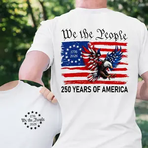 Patriot We The People T-Shirt | 250 Years of America 1776 2026 Tee