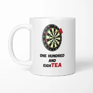 Darts Sports Theme Mug Coffee Mug Merchandise Gift Funny Accent Mug Beer Mug Ceramic Water Cup