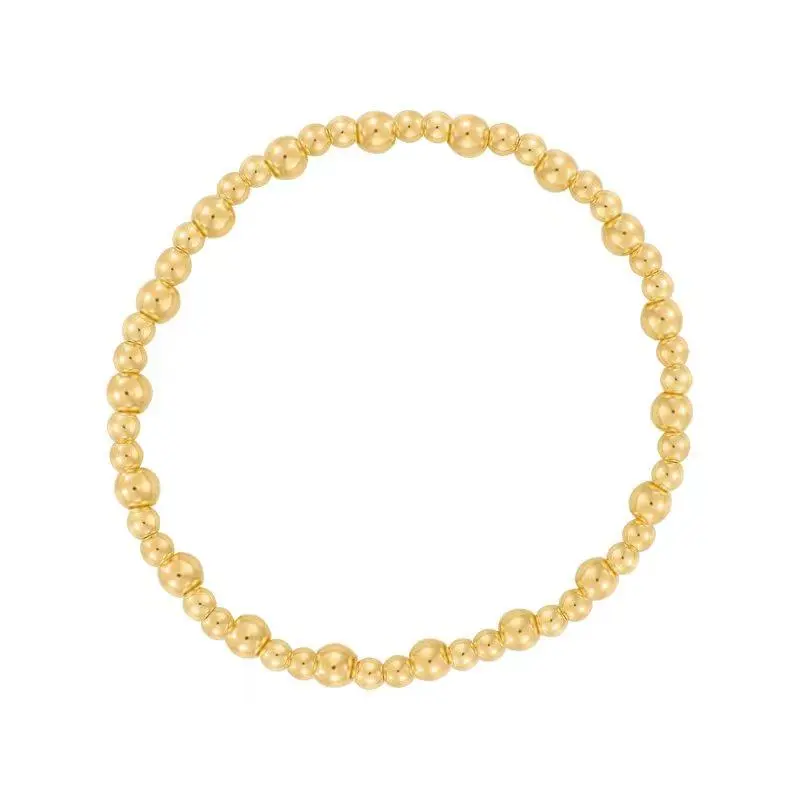 EVRY JEWELS Gold or Silver Plated Stainless Steel Women's Hypoallergenic Santorini Bracelet