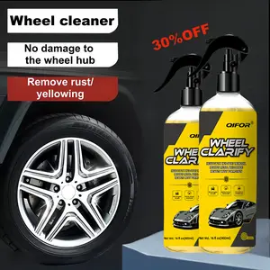 QlFOR Wheel, Tire & Bug Cleaner. Top car cleaning productfor brake dust, grime, & more! Perfect for car cleaning kits.