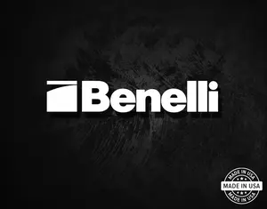 Benelli Decal, Vinyl Die Cut Sticker, 100% Made In USA