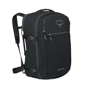 Osprey Daylite 44L Carry-On Travel Pack, Lightweight, Durable Backpack with Streamlined Design, Versatile, Spacious Bag for Weekend Trips or Business, Unisex Backpack Black