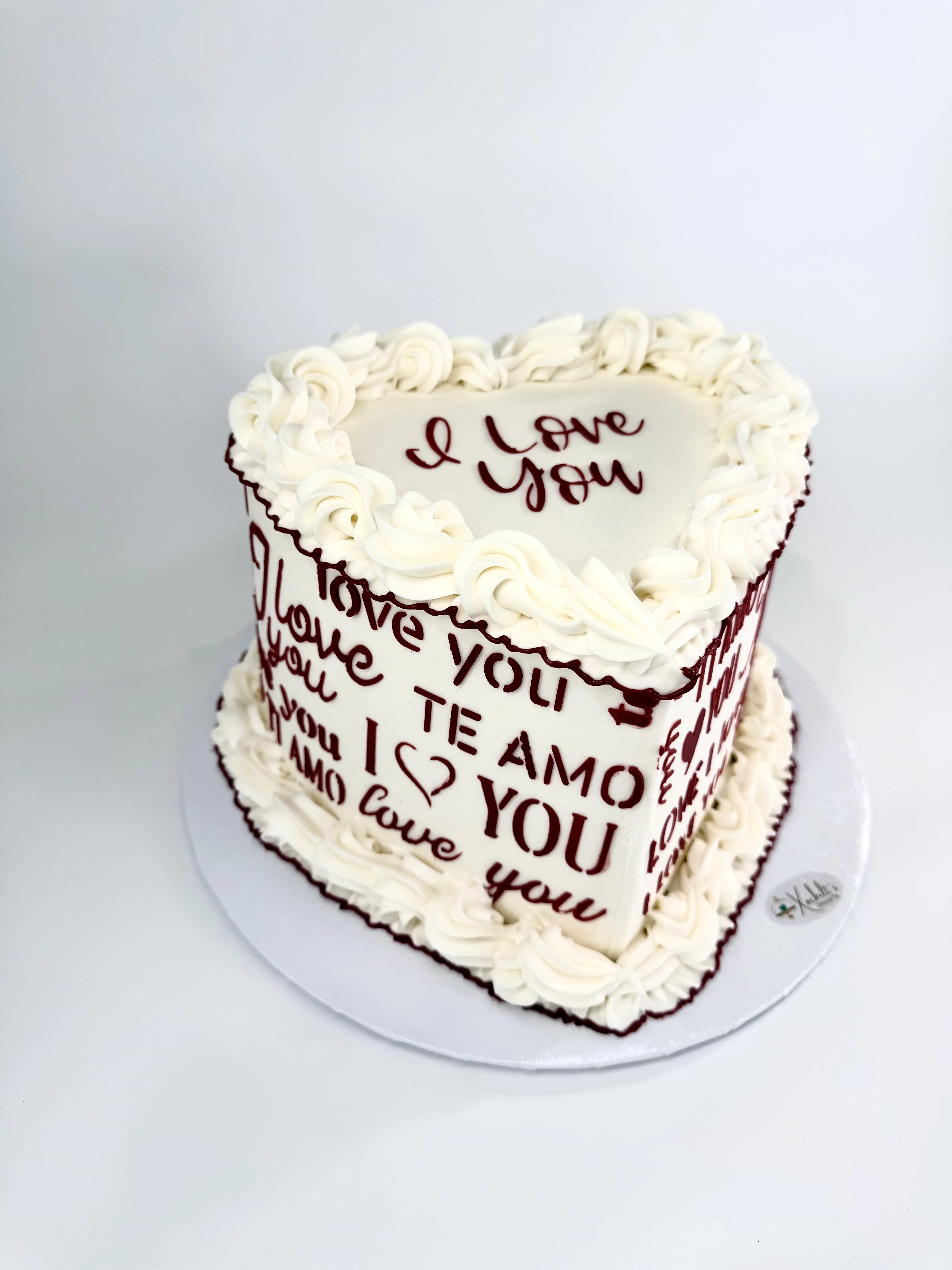 Tall I Love You Multilingual Cake Stencil 11.5x 7.75 Tall I Love You Multilingual Cake Stencil 11.5x 7.75
