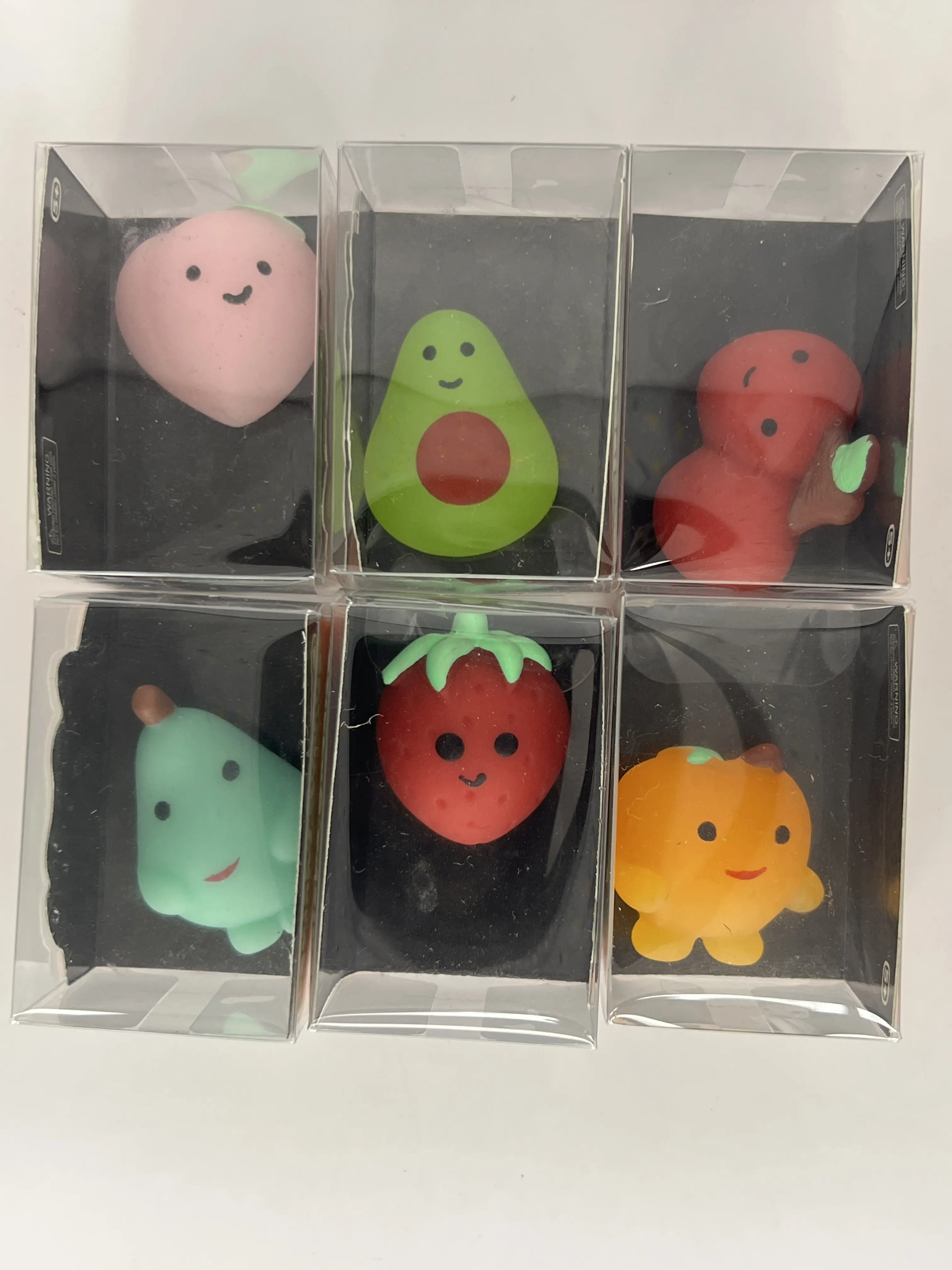 Scrunchems Squishy Buddies - Fab N Fruity - Kawaii Fruit-Themed Sensory Fidget Toys - Pocket-Sized Stress Relief for Kids & Adults - Ages 5+