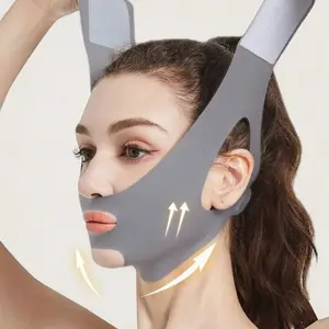 Fashionable Face Lifting Strap - Small V-Line Face Shaper, Face Lifting Device, Double Chin Reducer, Comfortable Ice Silk Material, Daily Face Lifting Mask