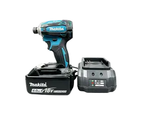 Makita DTD172 18V Cordless Hex Impact Driver, Professional Power Tool with Brushless Motor, 180Nm Max Torque, 4-Stage Speed Control, for Furniture Assembly, Confined Space Fastener Driving, with Drill Bit & Laser powertools tool kit diy