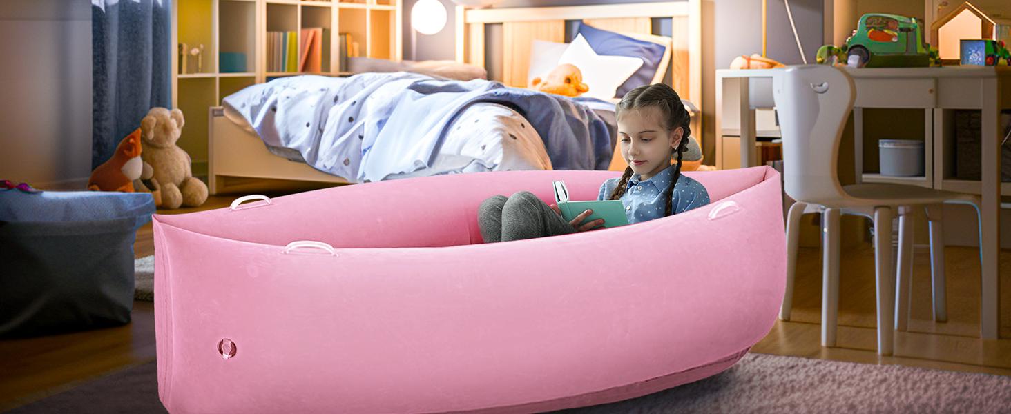 (Summer Turn-Up)OUTREE Sensory Chair for Kids,60" Includes Electric Air Pump,Inflatable Sensory pod for Children,Sensory Toys for Kids with Autism, Summer Turn Up & Father's Day Deal (Summer Turn-Up)OUTREE Sensory Chair for Kids,60" Includes Electric Air Pump,Inflatable Sensory pod for Children,Sensory Toys for Kids with Autism, Summer Turn Up & Father's Day Deal