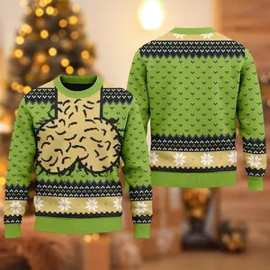 Funny Meme Balls Ugly Christmas Sweater, Meme Ugly Christmas Sweater, Xmas Party Sweatshirt, Christmas Gift For Men Women Couple