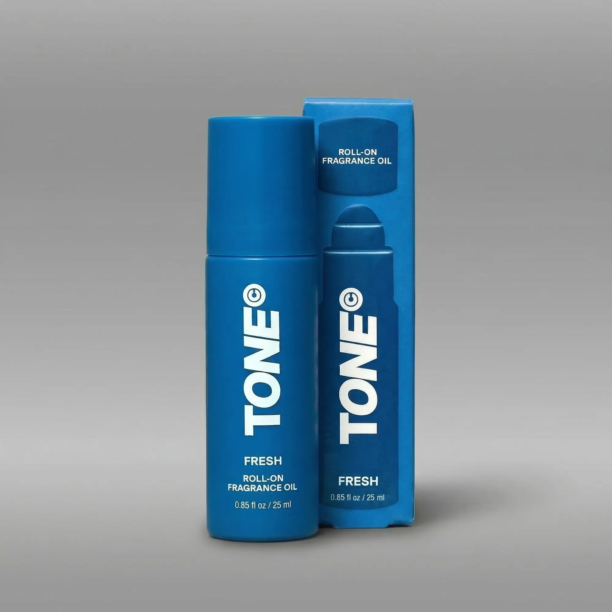 TONE Men's Aromatic Grapefruit-Jasmine-Citrus-Amber Scented Liquid Roll-On Fragrance Oil - Fresh, 0.85 fl oz, Aromatic Scent Men's Fragrance, Smelling Good