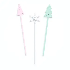 Christmas Drink Stirrers, Pack of 12