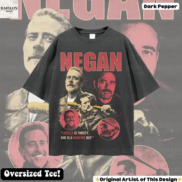 Negan T Shirt The Walking Dead Shirt, TWD Shirt, Daryl Dixon Shirt, Rick Grimes Walking Dead Merch Negan Sweatshirt TWD Shirt
