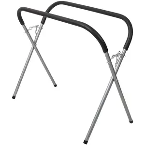Hardware Heavy Duty Work Stand   Heavy-Duty Folding Work Stand, Foldable Work Table for Garage and Shop  Best Use for Bumpers Fenders Doors Hoods Works   750 Pound Capacity