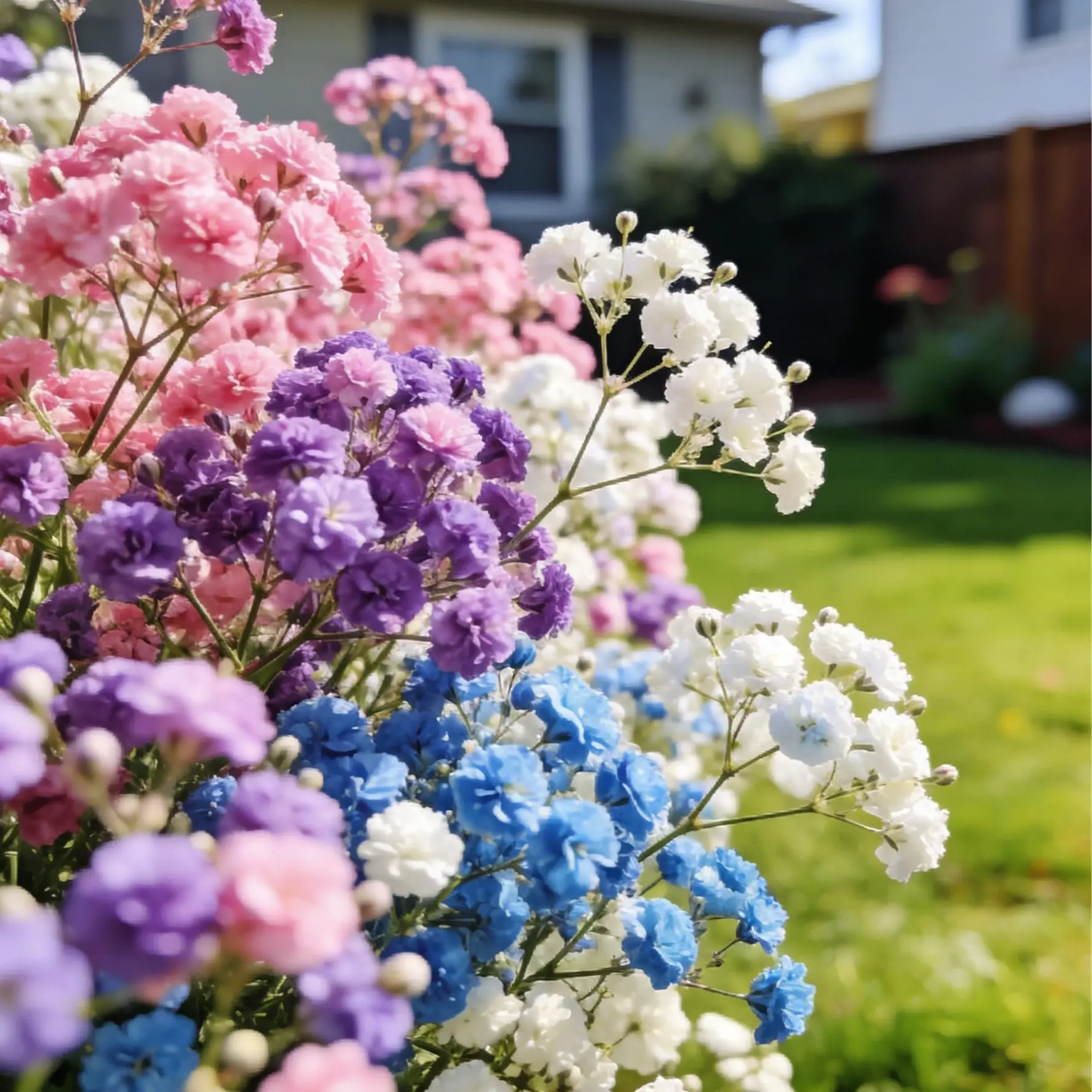 Baby’s Breath Seeds 100 Count for Planting Outdoors, Mixed Gypsophila Flower Seeds, Long Blooming Garden Flowers for Flower Beds, Walkways and Landscape Decoration