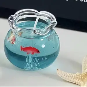 Bubble Fish Tank Scented Candles Gift Set Decoration for Girlfriend, Cute Decorative Fragrance for Cozy Bedroom Ambiance, Unique and Delicate Present
