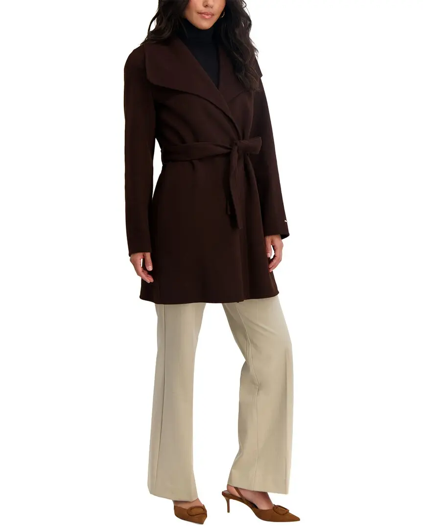 Tahari Ella Medium Wool-Blend Coat