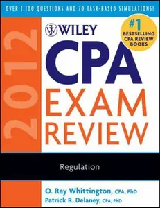 USED-Wiley CPA Exam Review 2012, Regulation by O. Ray Whittington (Paperback)