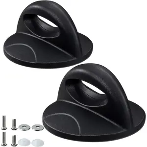 2 count Universal Pot Lid Top Replacement Knob, Bakelite Pan Lid Holding Handle, Heat Resistant and  Static Electricity, Easy Installation Easy Grip Kitchen Cookware Pot Lid Knob