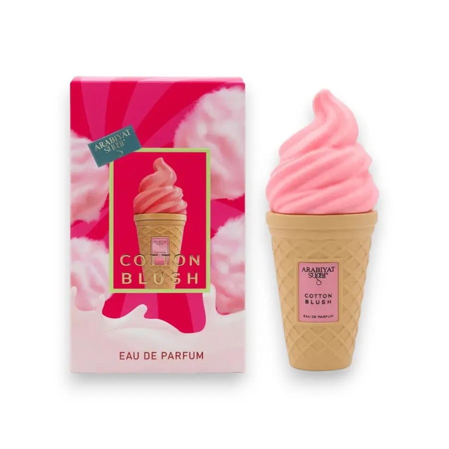 Arabiyat Sugar | Cotton Blush | Women's Fragrance | 100 ML 3.4 OZ | Eau De Parfum | Strawberry - Raspberry & Coconut