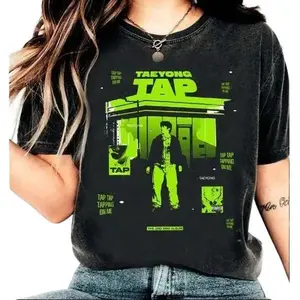 Shop The Vintage Nct 127 Taeyong 2Nd Mini Album Tap And  Op  Today Shirt