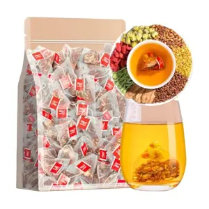 Chrysanthemum Cassia Tea, natural blend of 6 herbal ingredients, organic Liver Tea 50bags Beverage