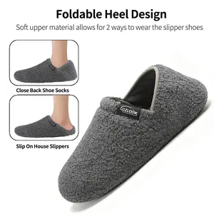 Cozy Comfy Slippers for Women Men Indoor Barefoot Slippers Socks Slip on House Shoes Perfect for Home Bedroom Travel Yoga Slide Flipflop Soft Footwear
