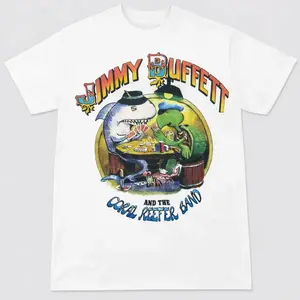 Jimmy Buffett And The Coral Reefer Band T Shirt Full Size S-5xl 1t3633578