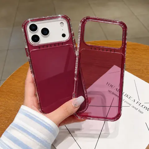 Clear Defender Colorful Case For iPhone 18 Pro Max 17 16 15 14 13 Pro Max Hybrid Shockproof Heavy Duty Cover