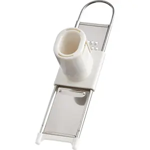 Garlic Slicer Grater, Stainless Steel, 8.75 x 2.25-Inches