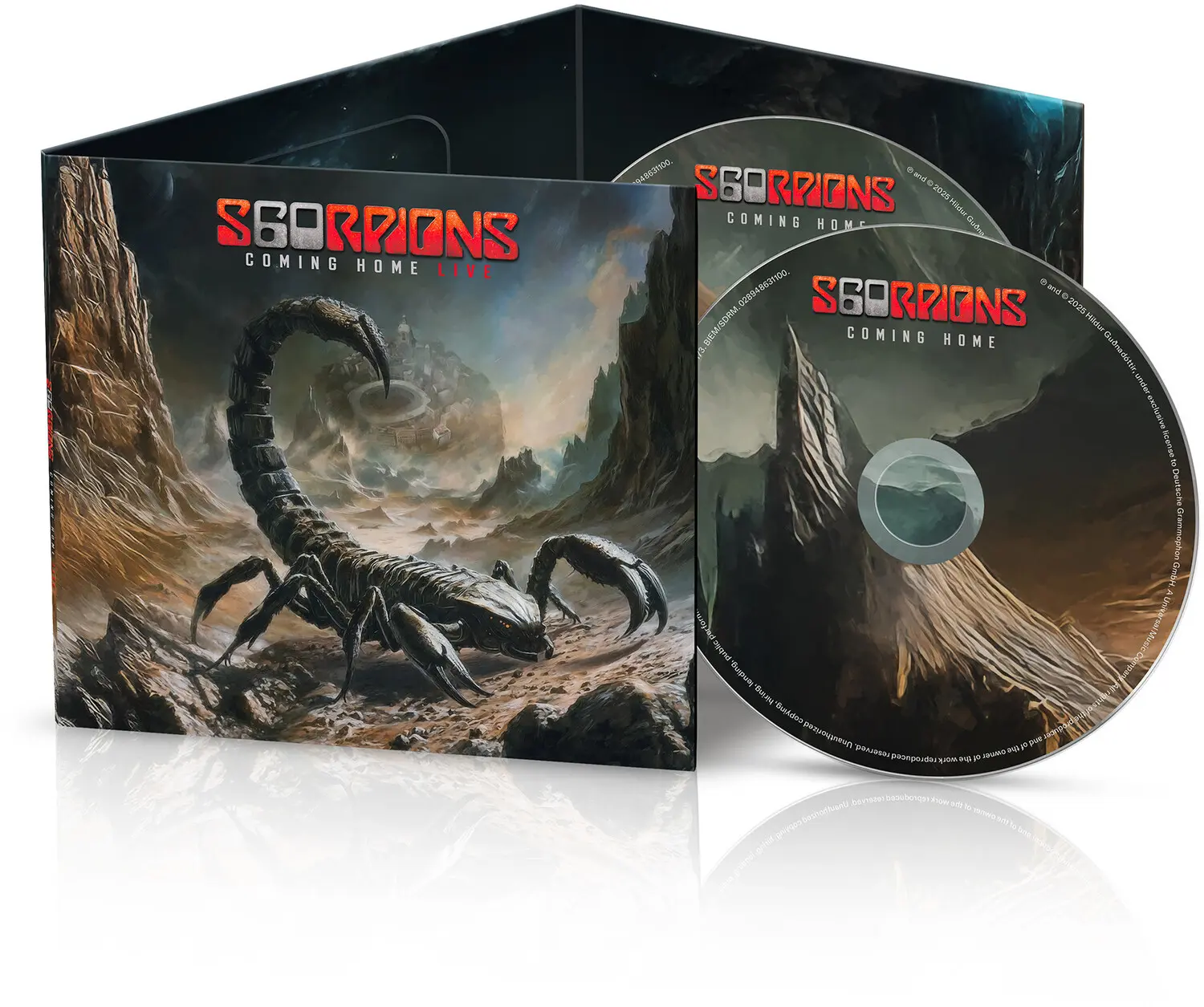 Scorpions - Coming Home Live (Deluxe Edition)  [COMPACT DISC - CD] With Booklet, Deluxe Ed, Digipack Packaging