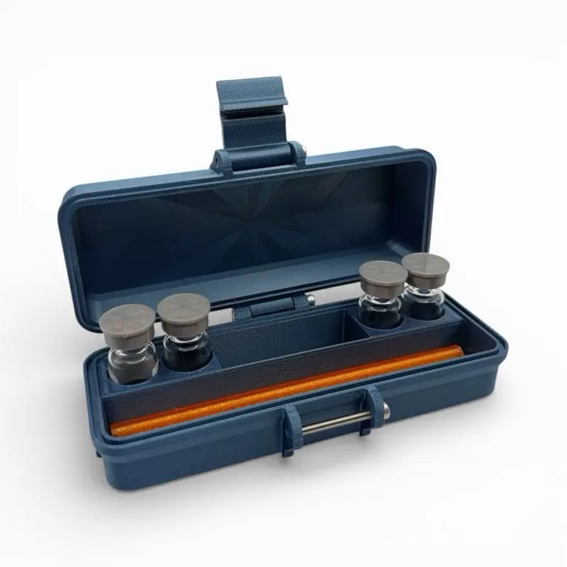 Peptide Storage Case, Peptide Travel Case, fits small 4 x 2mL Vials (17mm) fits accessories and more! Containers With Lids Consumables Storage