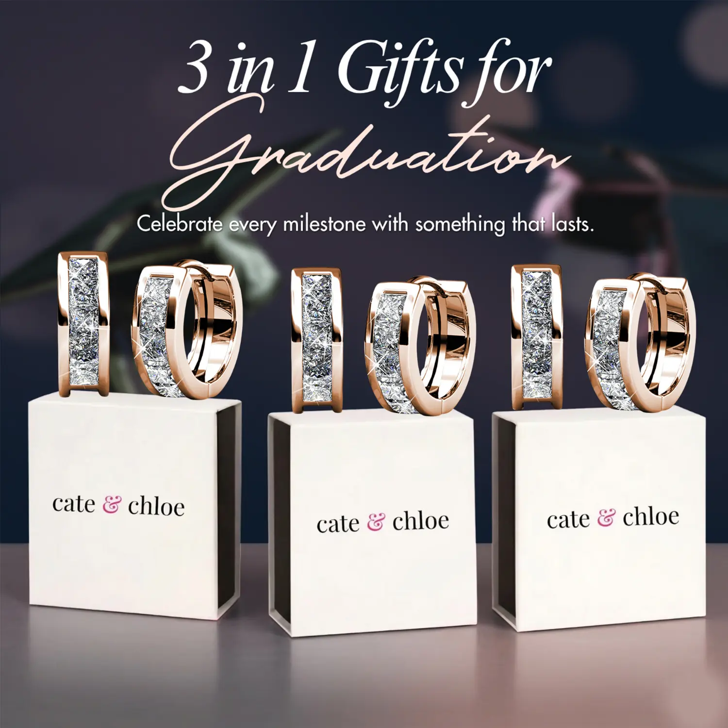 Rose Gold - 3 Pack