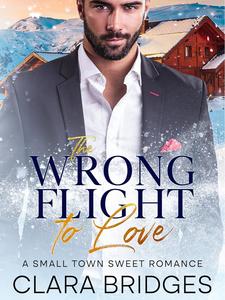 wrong flight to love: a small town sweet romance by clara bridges