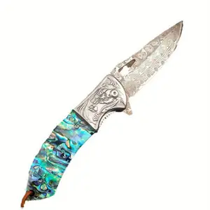 Authentic outdoor high hardness folding knife, durable multi-functional pocket folding knife, suitable for home, outdoor and other environments, very suitable for holiday gifts or-use.