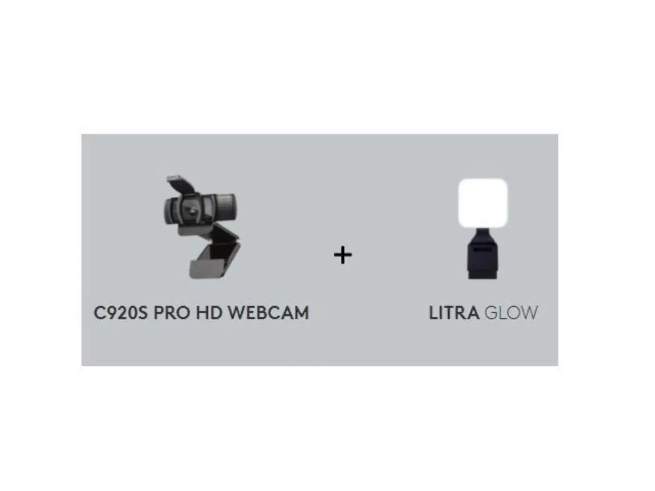 Logitech C920s Webcam & Litra Glow Bundle (Kit)(Kit) LOGILIGHTBDL2 Logitech C920s Webcam & Litra Glow Bundle (Kit)(Kit) LOGILIGHTBDL2