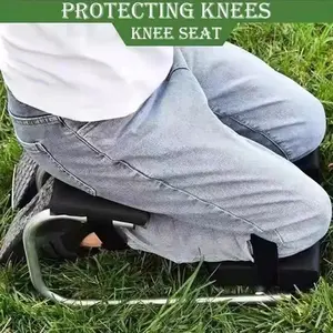 Knee Pad Seat Cushion for Garlic Harvesting, Portable Garden Kneeling Mat, Relieves Knee Pressure, Ideal for Farming & Gardening Tasks