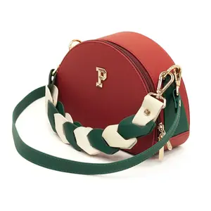 Women's Fashion Saddle Crossbody Bag - Cartera bandolera 100% colombiano Bolso Cartera Roberta Pradera Crossbody For Women - Cartera Roberta Pradera Handbag – Elegant and Functional for Women | Durable PVC