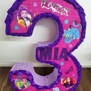 k pop number piñatas 14 inches