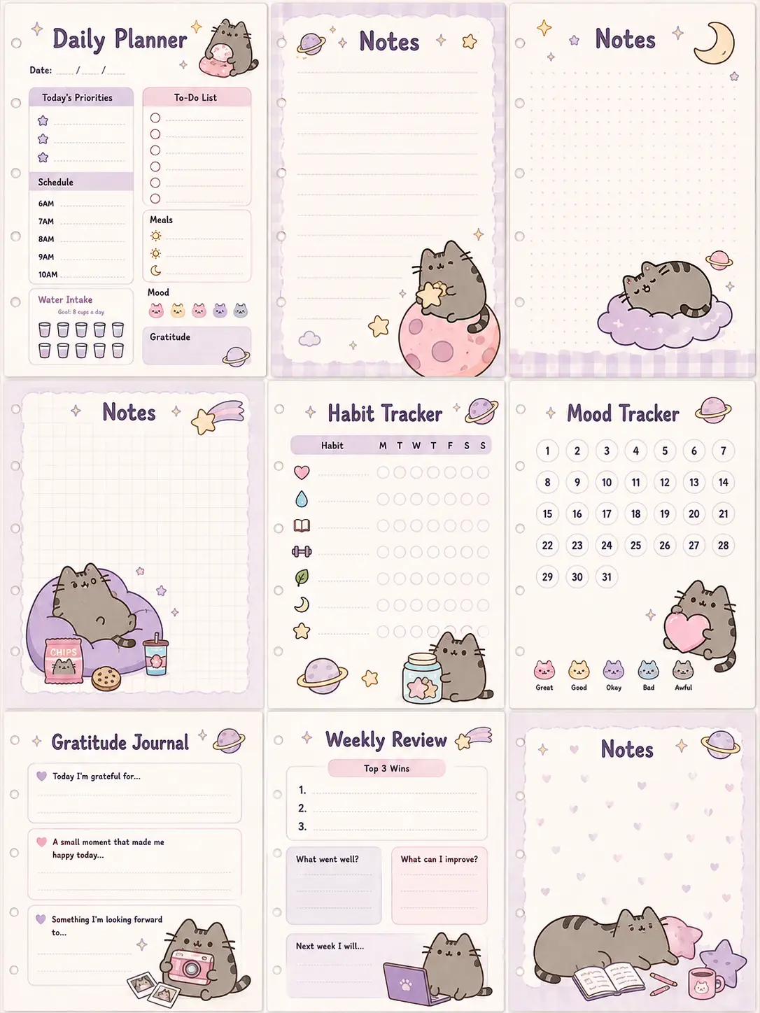 iPad digital journal template