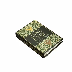 Jane Eyre Book Replica Wallet – Hardcover-Style Book Wallet for Light Carry, 4 Card Slots, Coin Pocket, Unique Gift for Book Lovers