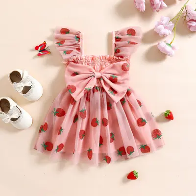 Rosita Fresita Vestido Niña TikTok Shop