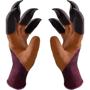Gloves with Waterproof Gardening Gloves,for Digging in The Garden,