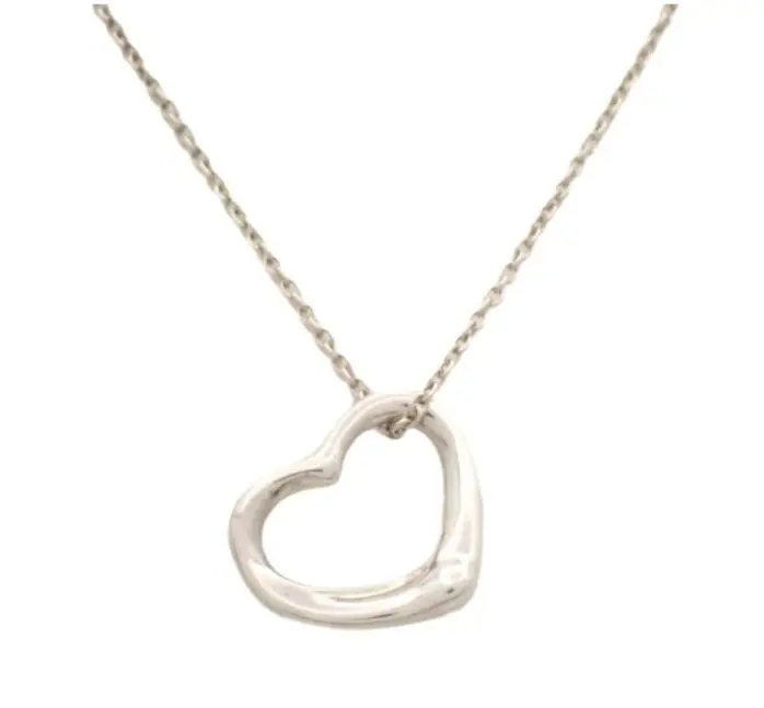 Pre-owned Tiffany & Co. Elsa Peretti Open Heart Pendant necklace