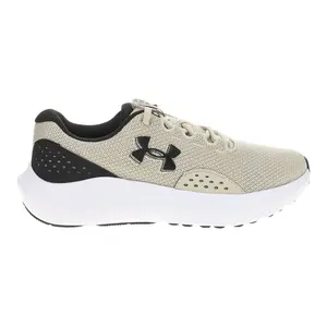 Under Armour Mens Charged Surge 4 Running Sneakers Shoes - Beige