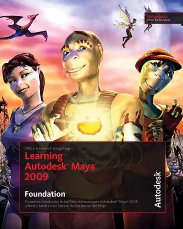 USED-Learning Autodesk Maya 2009 Foundation: Official Autodesk Training Guide (Book & DVD-ROM) by Autodesk Maya Press (Paperback)