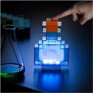 Minecraft Potion Bottle Light, Light Up Your Space with a Touch of Minecraft Magic