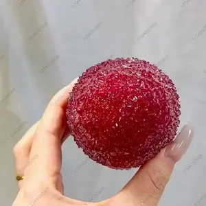 Slushy Bayberry Stress Ball Squishy Toy Shapeable Non-rebound Fidget Toys ASMR Slushy Squeeze Ball Anti Stress for Adults & kids
